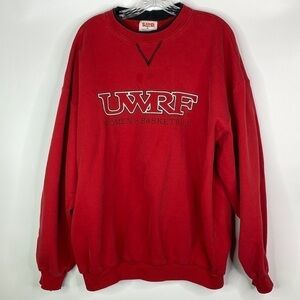 Vintage Sand Knit UWRF Women's Basketball Sweatshirt XL Grunge